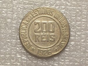 200 Réis - 1926 - Data Escassa - Níquel