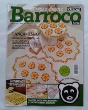23NF Revista Círculo Barroco extra 13. Tapete urso panda.