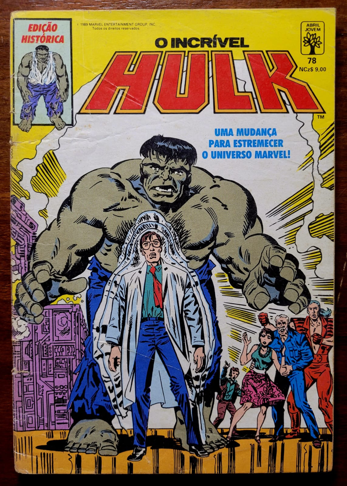 HQ Hulk Ed. Abril 78 11A Casa do Colecionador