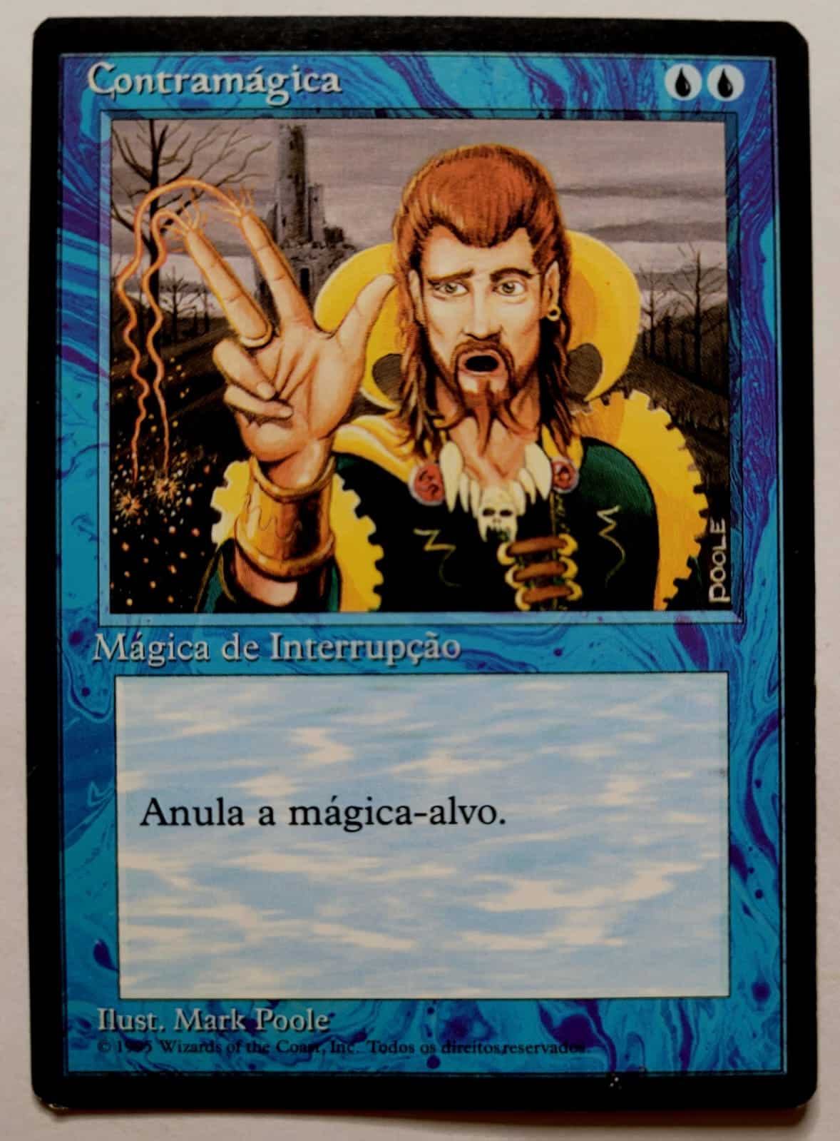 Magic Card Contramagica 1 Casa do Colecionador