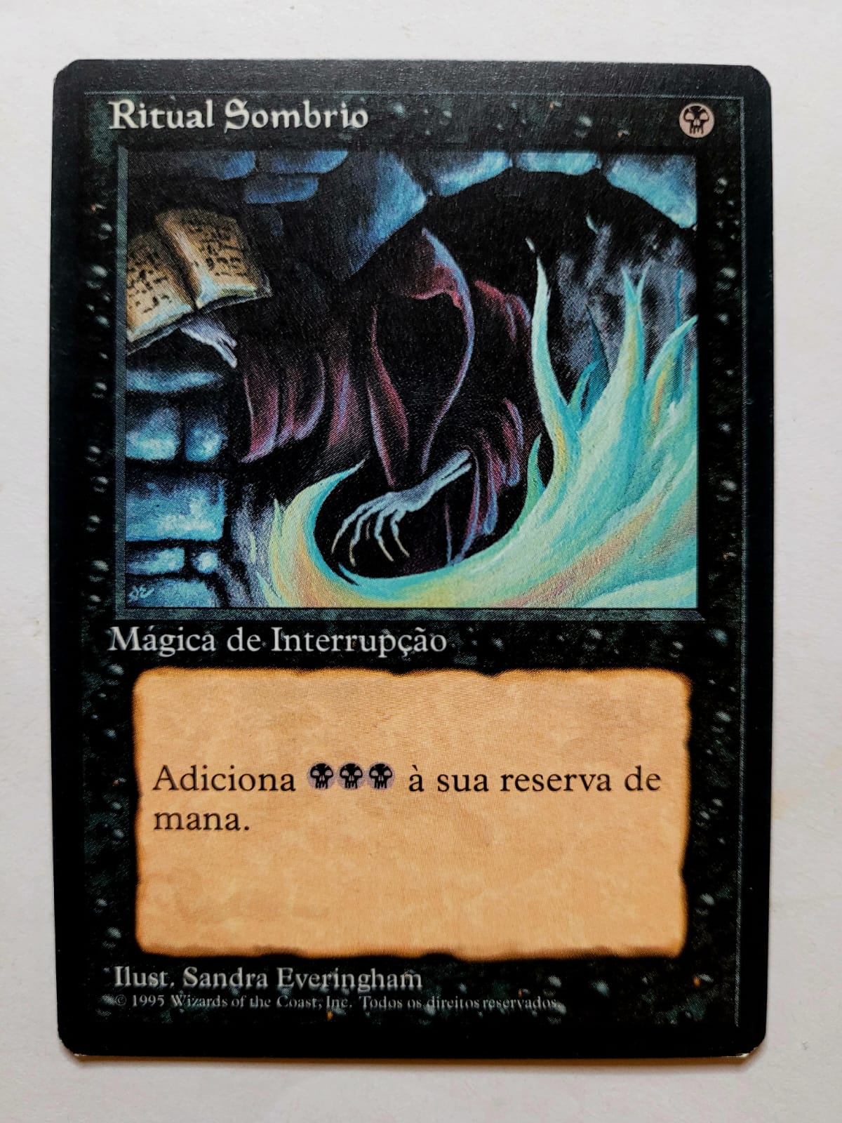 Magic Card Ritual Sombrio 1 Casa do Colecionador