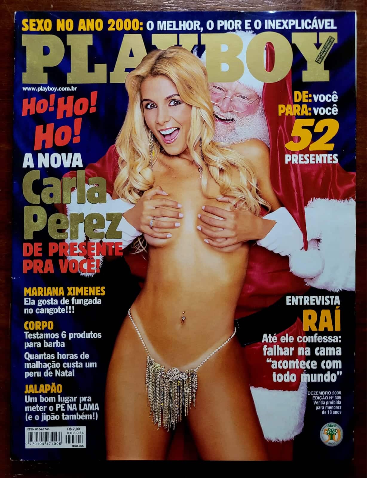 Playboy No 305 Carla Perez 1 Casa do Colecionador