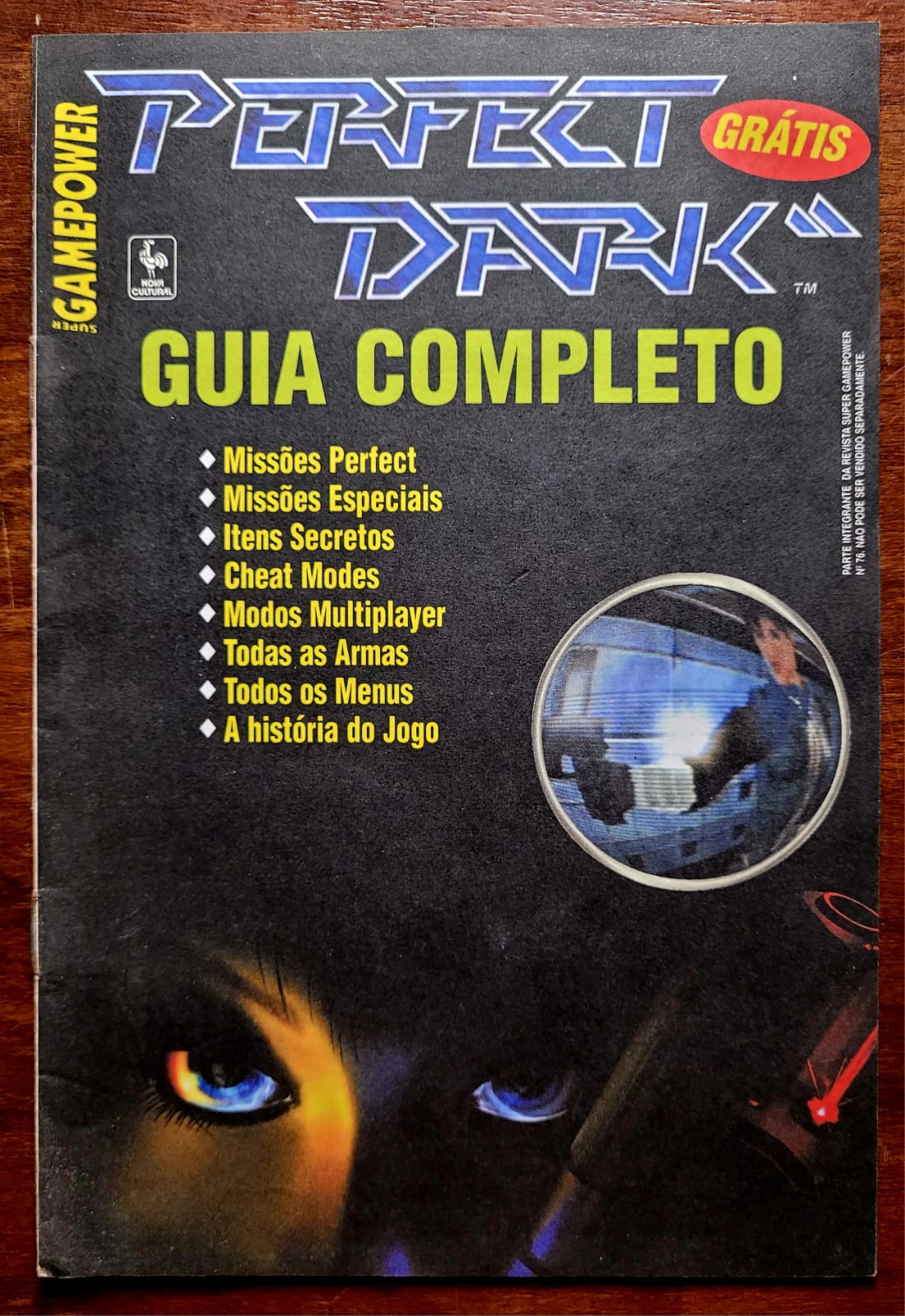 Super Game Power Guia Completo Perfect Dark 1 Casa do Colecionador