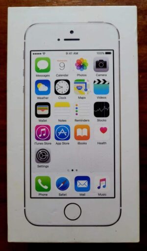 Caixa do Iphone 5s - Telefone Celular (Apenas a Caixa)