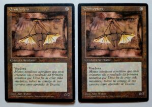 Cartas / Card Magic The Gathering - Quarta Edição (BB) (Criatura Artefato) Ornitóptero (SP) 1995 - Valor Unitário