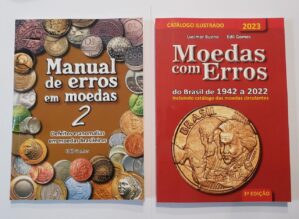 Catálogo Moedas Erros Variantes Vol 3 + Manual Erros Vol 2