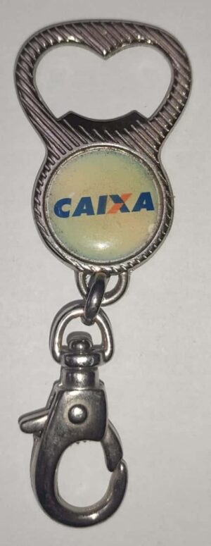 Chaveiro Abridor de Metal - Caixa Econômica Federal - PAB Justiça Federal - Juiz de Fora - MG