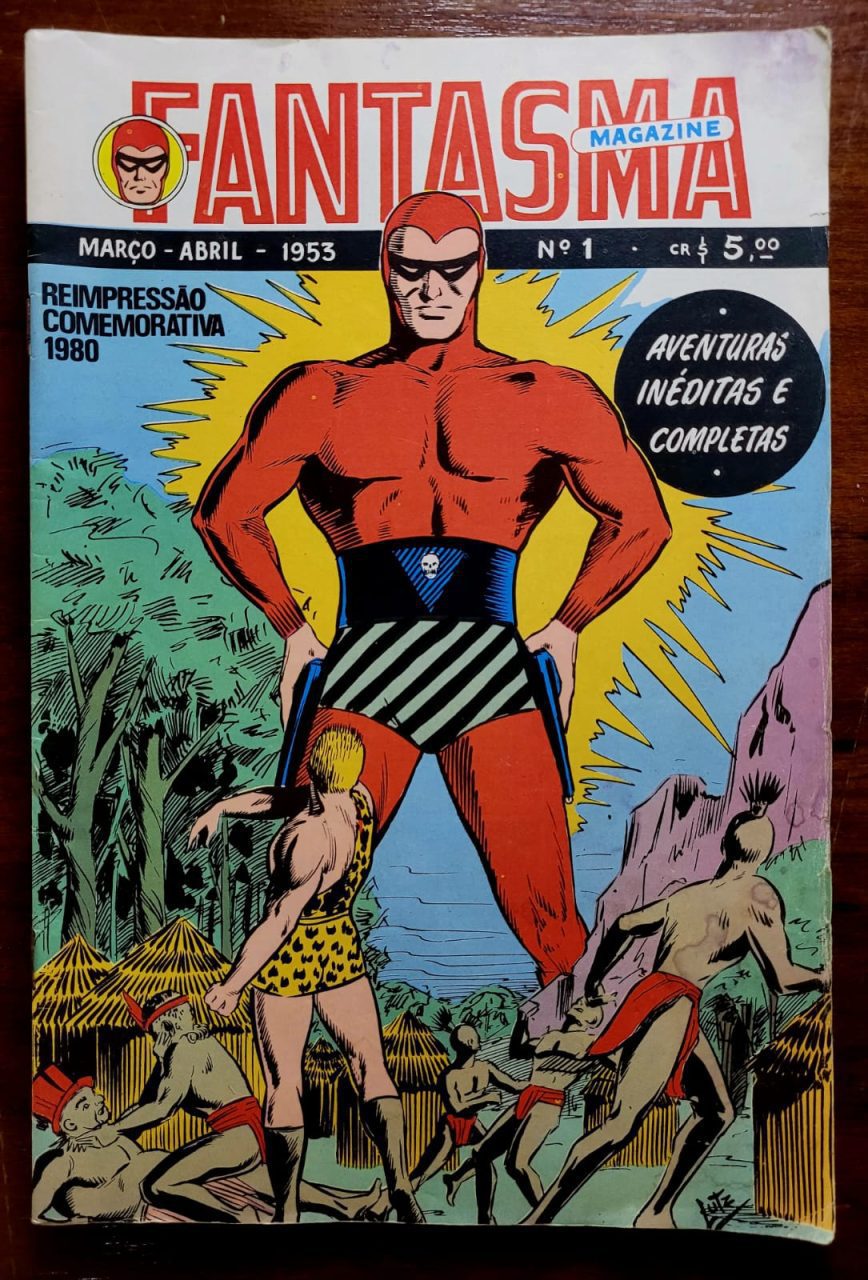 Fantasma Especial - Reimpressão do Número 01 (Editora Rio Gráfica) Novembro de 1980 - HQ/Gibi