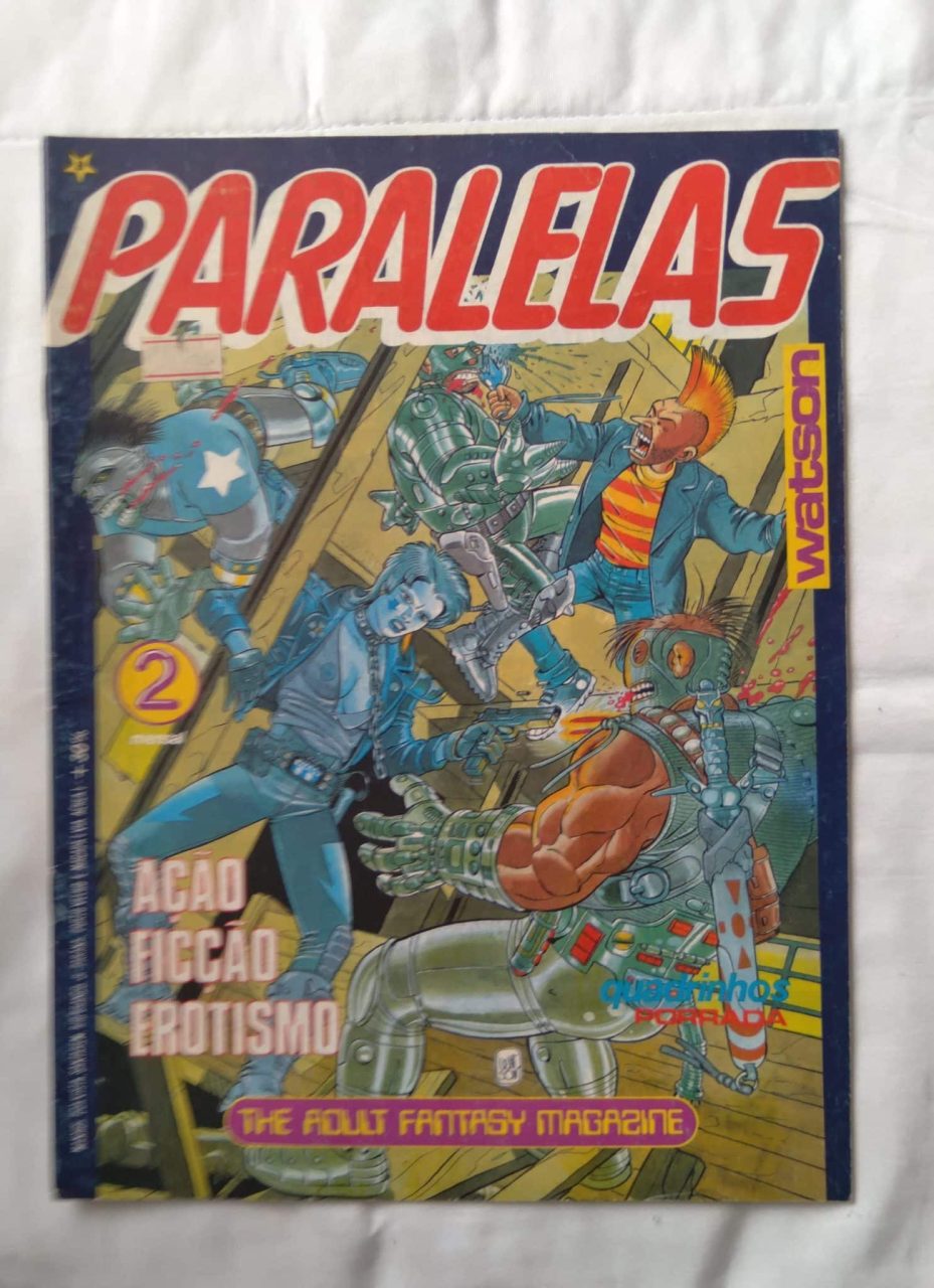 Gibi Paralelas Watson 2. Alone Voo livre Noite do super herói.