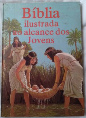 Livro Bíblia ilustrada ao alcance dos Jovens vol 1. Ed Rideel.