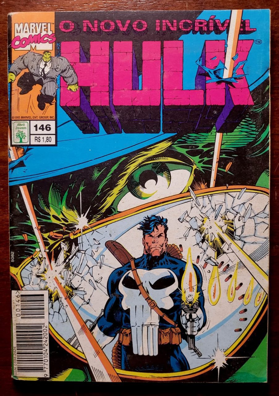 O Novo Incrível Hulk Nº 146 (Editora Abril) Agosto 1995 (HQ/Gibi)