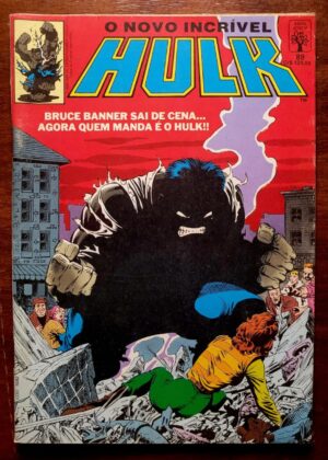 O Novo Incrível Hulk Nº 89 (Editora Abril) Novembro 1990 (HQ/Gibi)