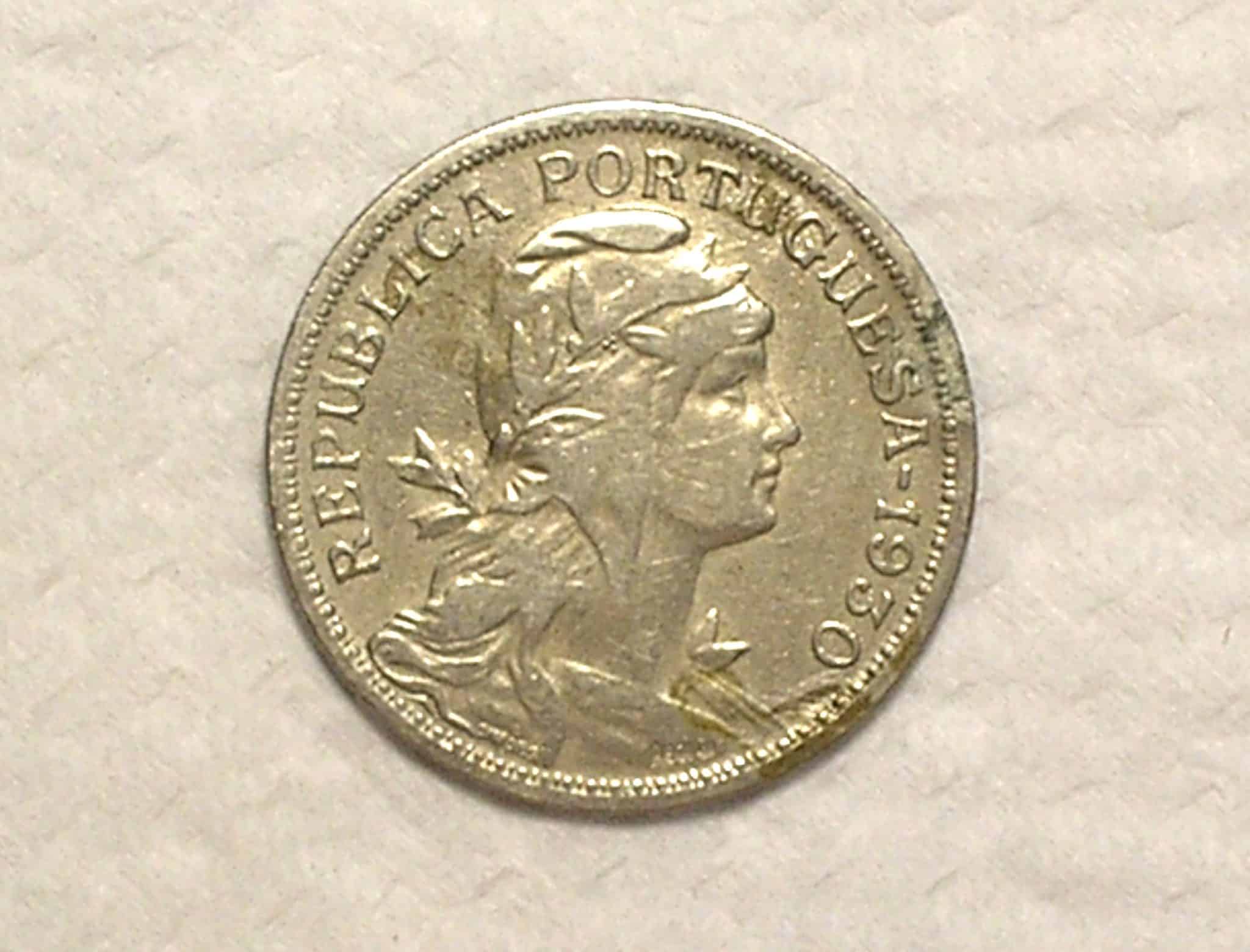Portugal) 50 Centavos - 1930 / Data escassa / cod.860