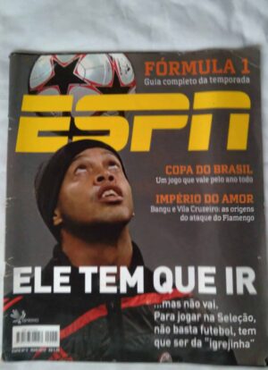 Revista Spring ESPN 5. Copa do Brasil Império do amor.
