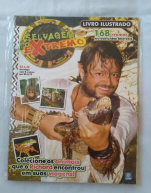 23DC Album Selvagem ao extremo completo com figurinhas para colar. Ed Deomar.