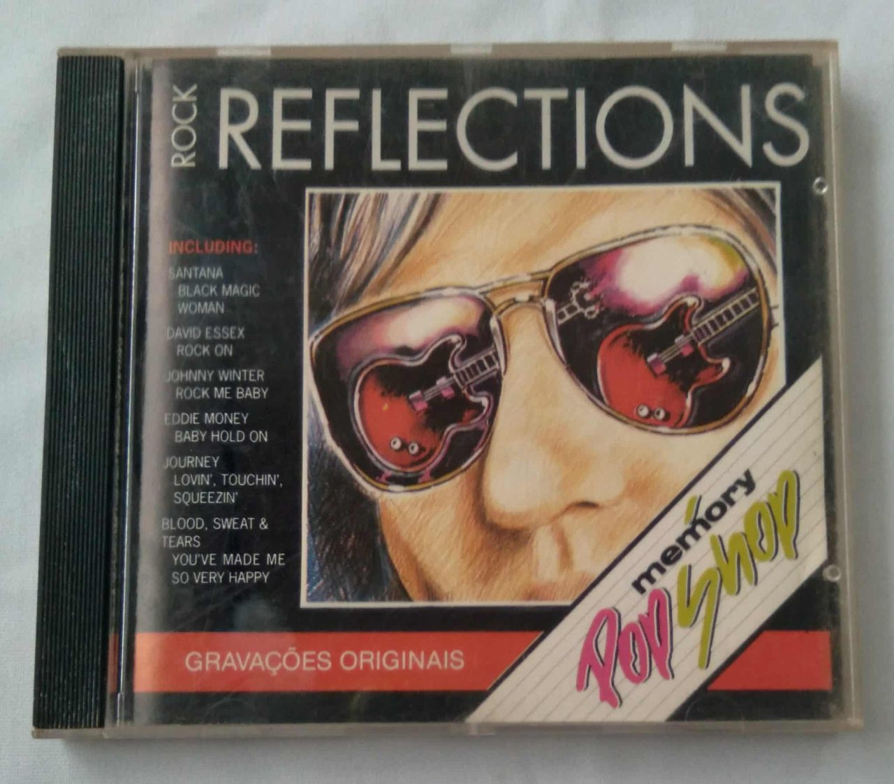 23DC Cd Memory pop shop Rock reflections. Santana Johnny Winter.