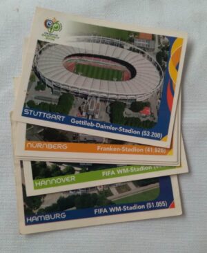 23dc Figurinhas Fifa World Cup 2006 Alemanha Estadios Valor De Cada