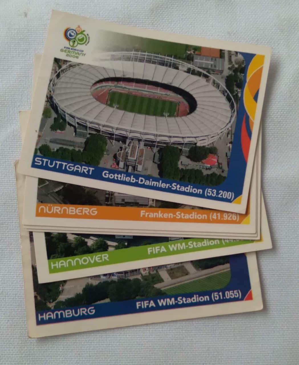 23dc Figurinhas Fifa World Cup 2006 Alemanha Estadios Valor De Cada