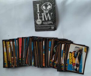 23DC Figurinhas I Love Hot Wheels T Tarja Preta. Valor de cada.