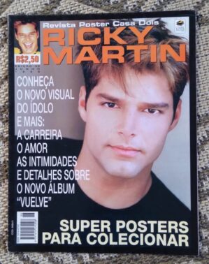 23DC revista poster Casa Dois 6. Ricky Martin novo visual.