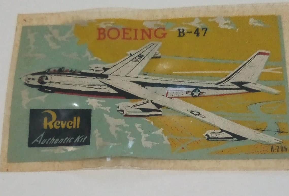 Adesivo Plastico Boeing B 47 Reve 5 Casa do Colecionador