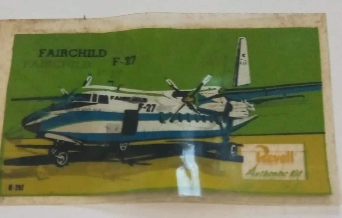 Adesivo Plastico Fairchild F.27 Revell Casa do Colecionador