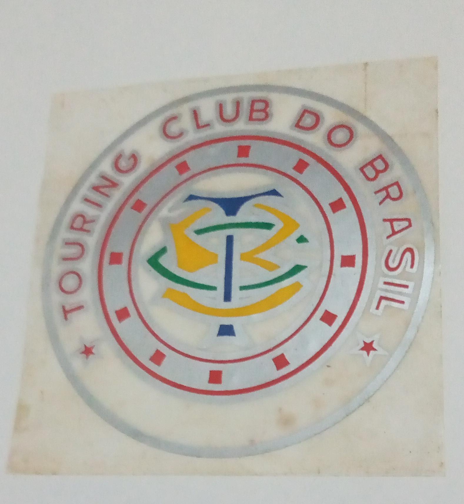 Adesivo Plastico Touring Clube Casa do Colecionador