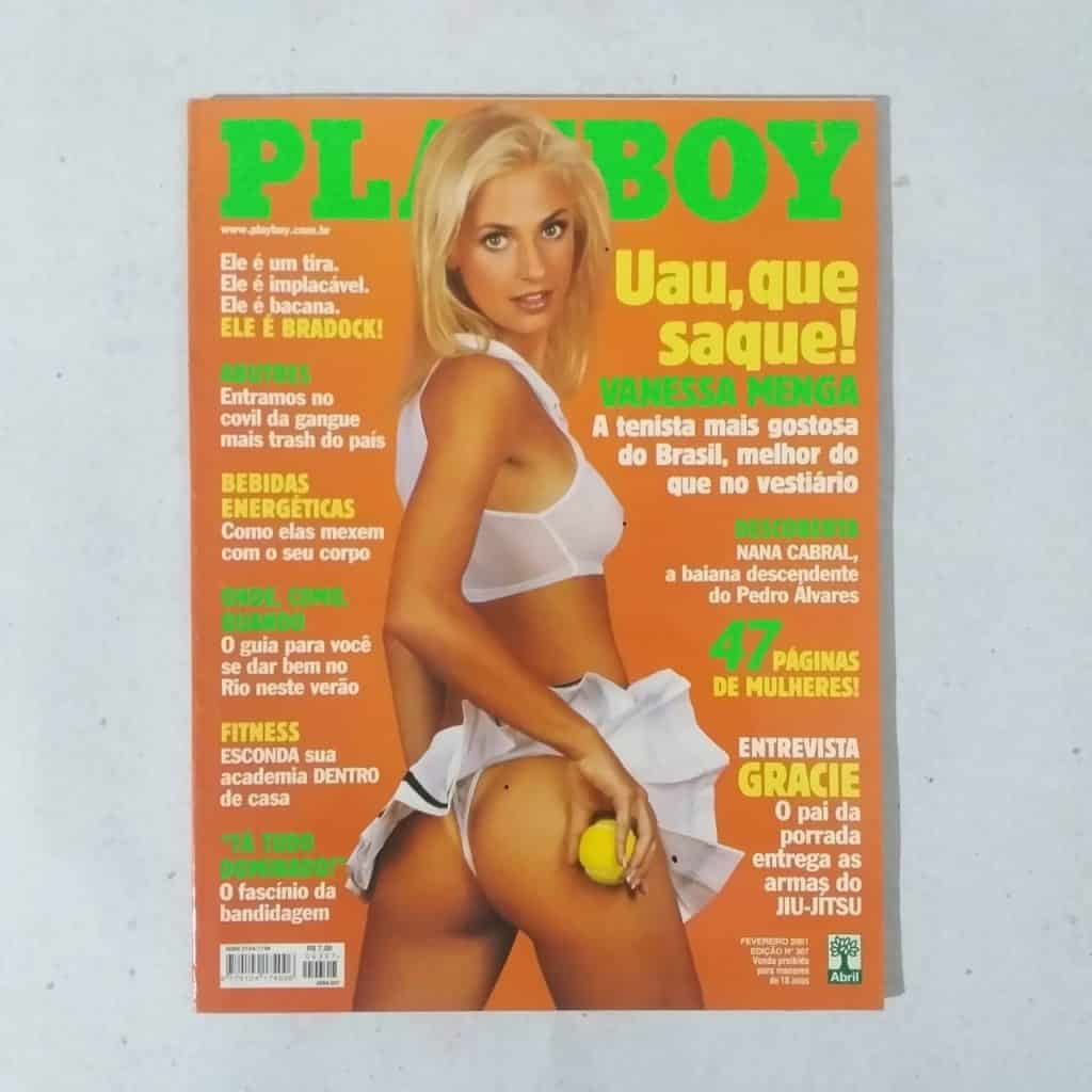 Revista Playboy Vanessa Menga Casa do Colecionador
