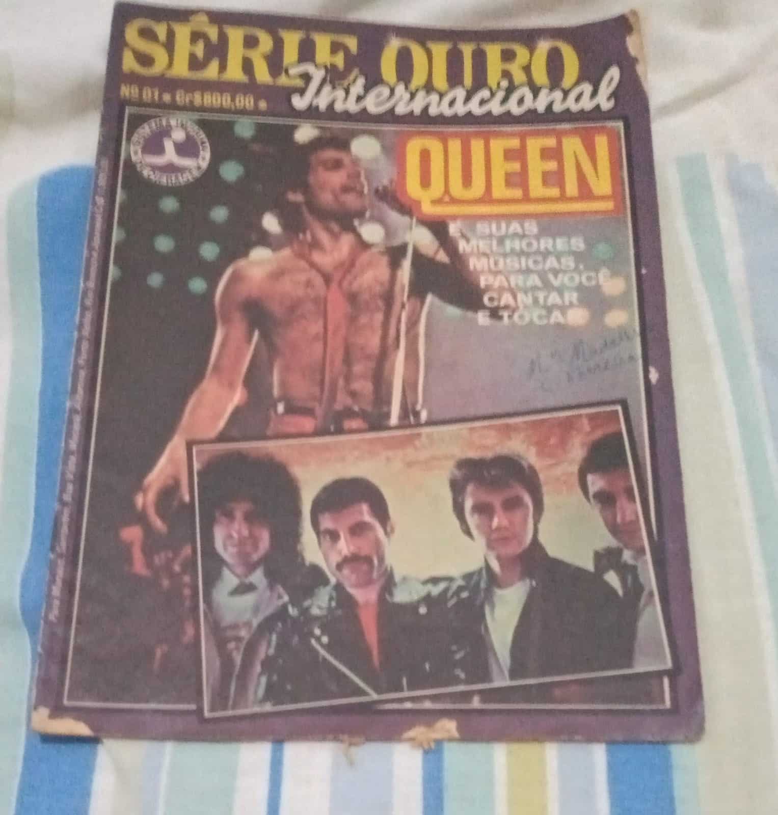 Revista Serie Ouro nternaional Especial Queen Ano 1 No 1 Cabeca de Colecao Cabeca de Colecao Raridade Cod 02 Casa do Colecionador