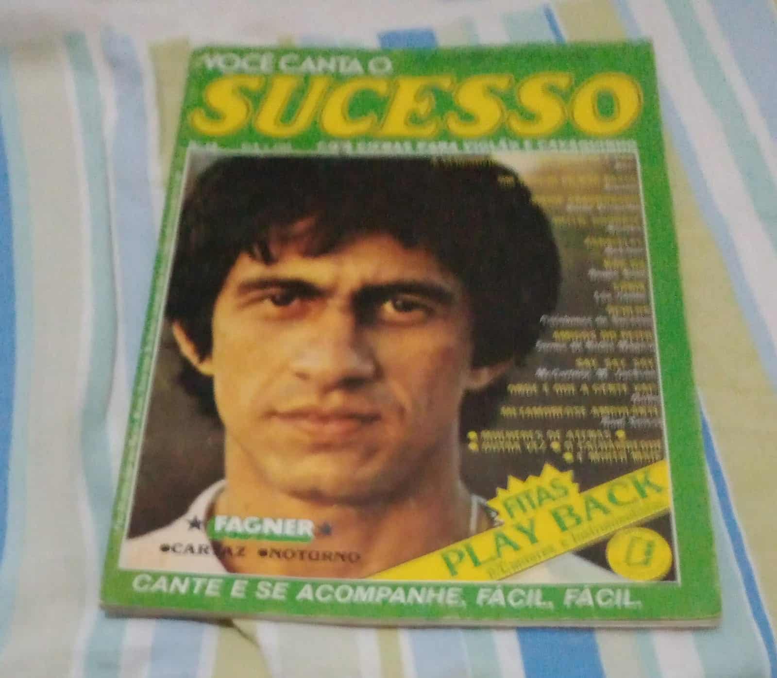 Revista Voce Canta o Sucesso Capa Fagner Ano II No 16 1984 Cod 17 1 Casa do Colecionador