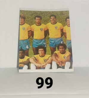 Figurinha Brasil de todas as copas