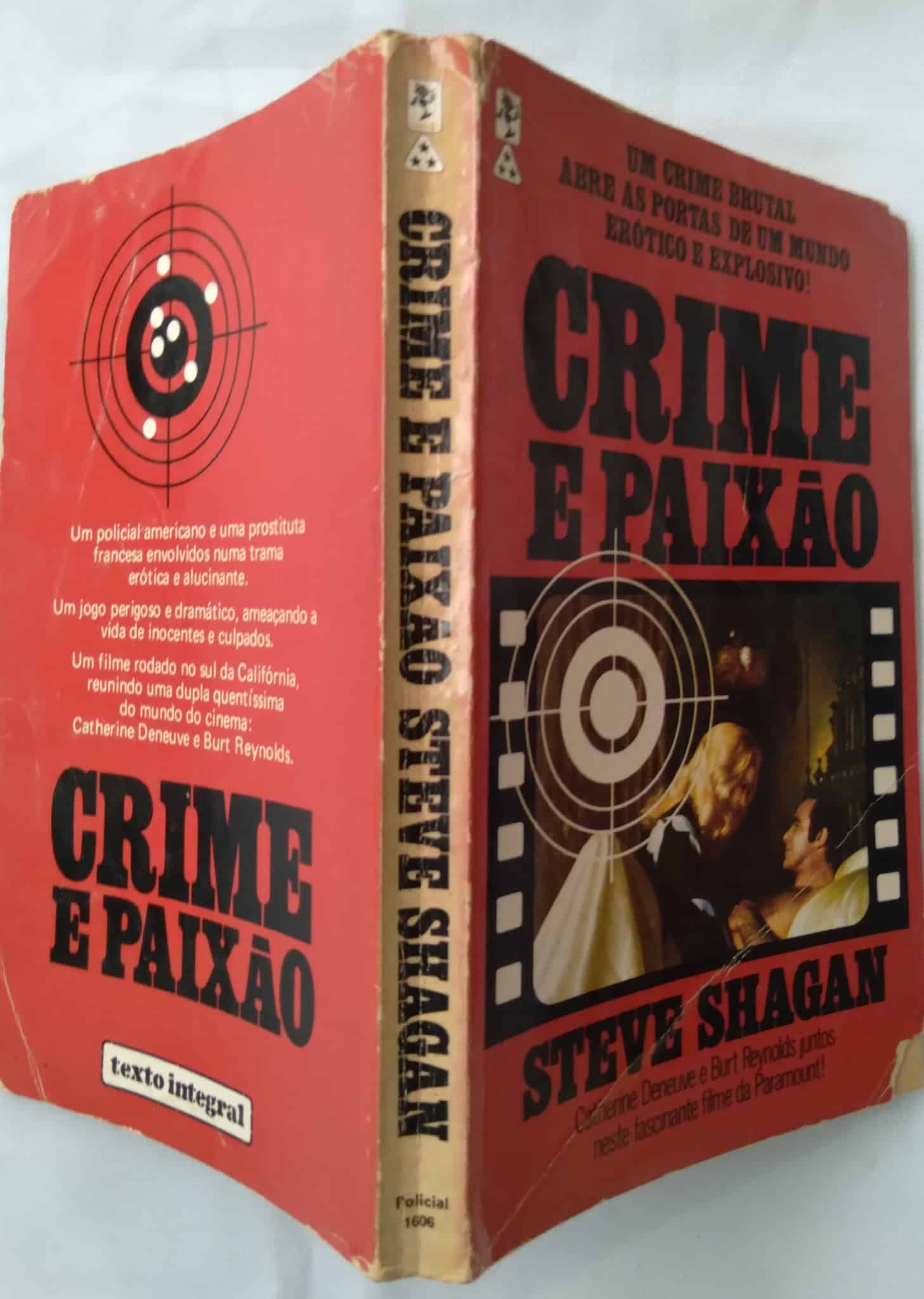 | Casa do Colecionador Lq17. Bolsilivro Edibolso Crime e paixao. Steve Shagan.