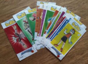 241C Figurinhas Buzzy Megaman. Valor de cada