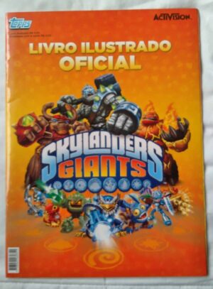 241Q Album Topps Activision Skylanders giants 2013 vazio.