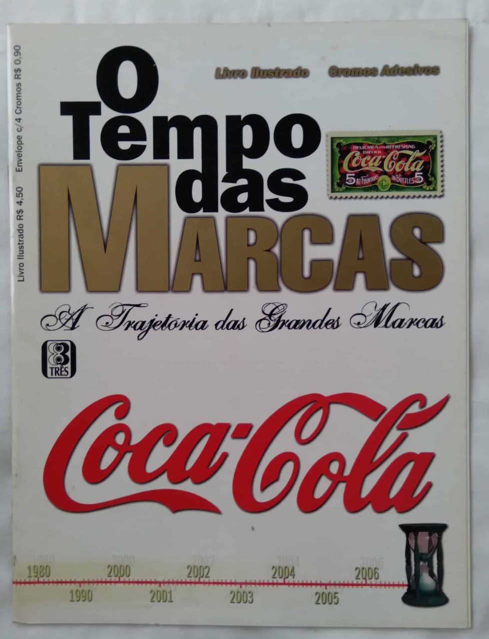 241T Album O Tempo das marcas. Coca cola. Vazio