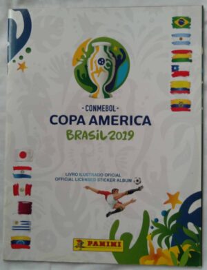 241T Album Panini Copa América Brasil 2019. Vazio.