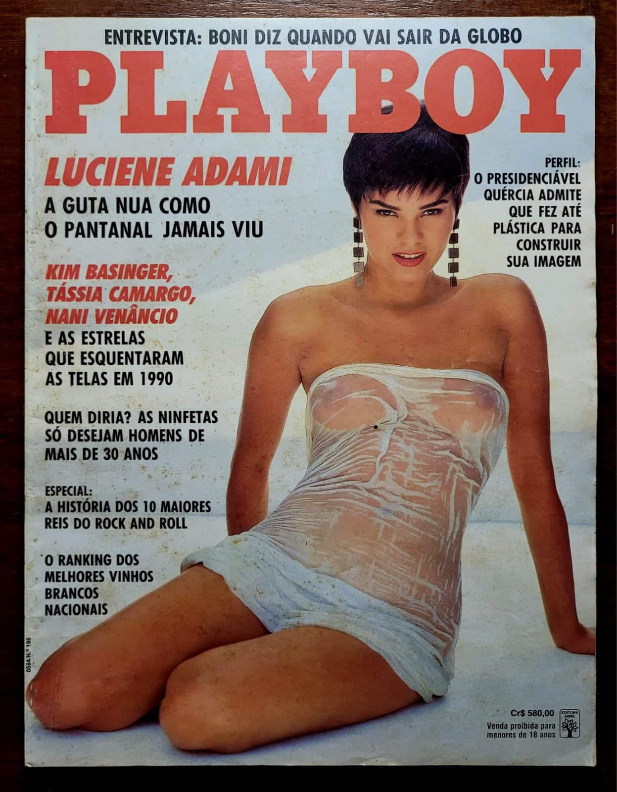 Playboy No 186 Luciene Adami 1 Casa do Colecionador