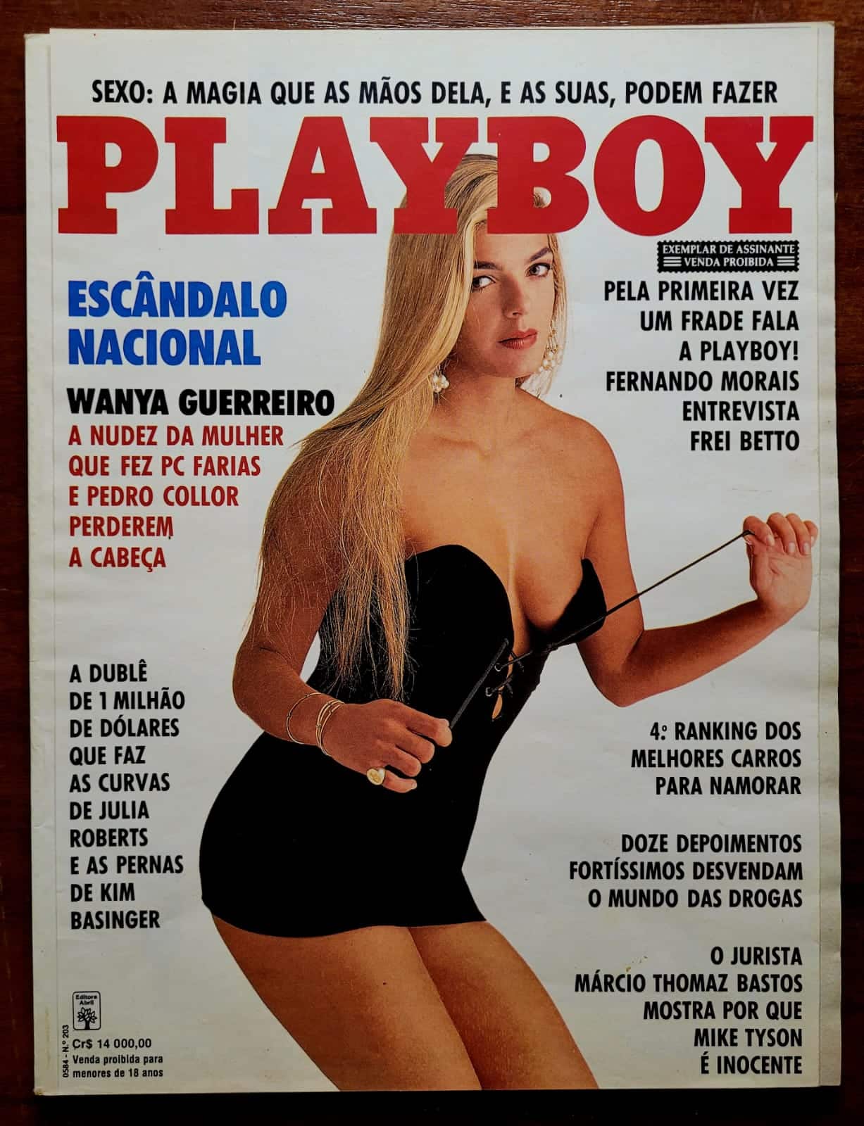 Playboy No 203 Wanya Guerreiro 1 Casa do Colecionador
