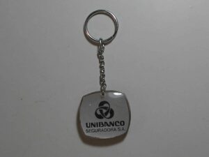 Chaveiro antigo do Unibanco