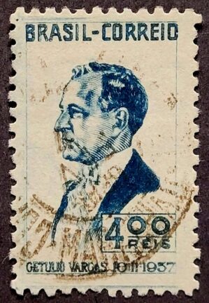 Comemorativos - RHM C0133 (Usado) 400 Réis - 1º Aniversário do "Estado Novo" - 10/11/1938 (Selos do Brasil)