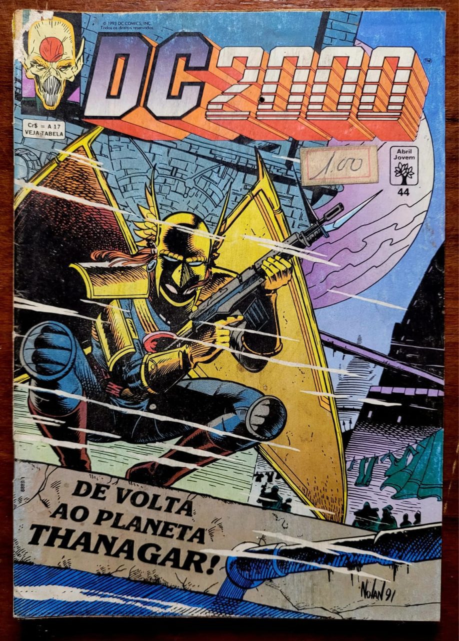 DC 2000 Nº 44 (Editora Abril) Agosto de 1993 (HQ/Gibi)