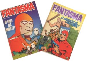 Fantasma números 304 e 305 -formatinho- RGE 1981. HQ/Gibis