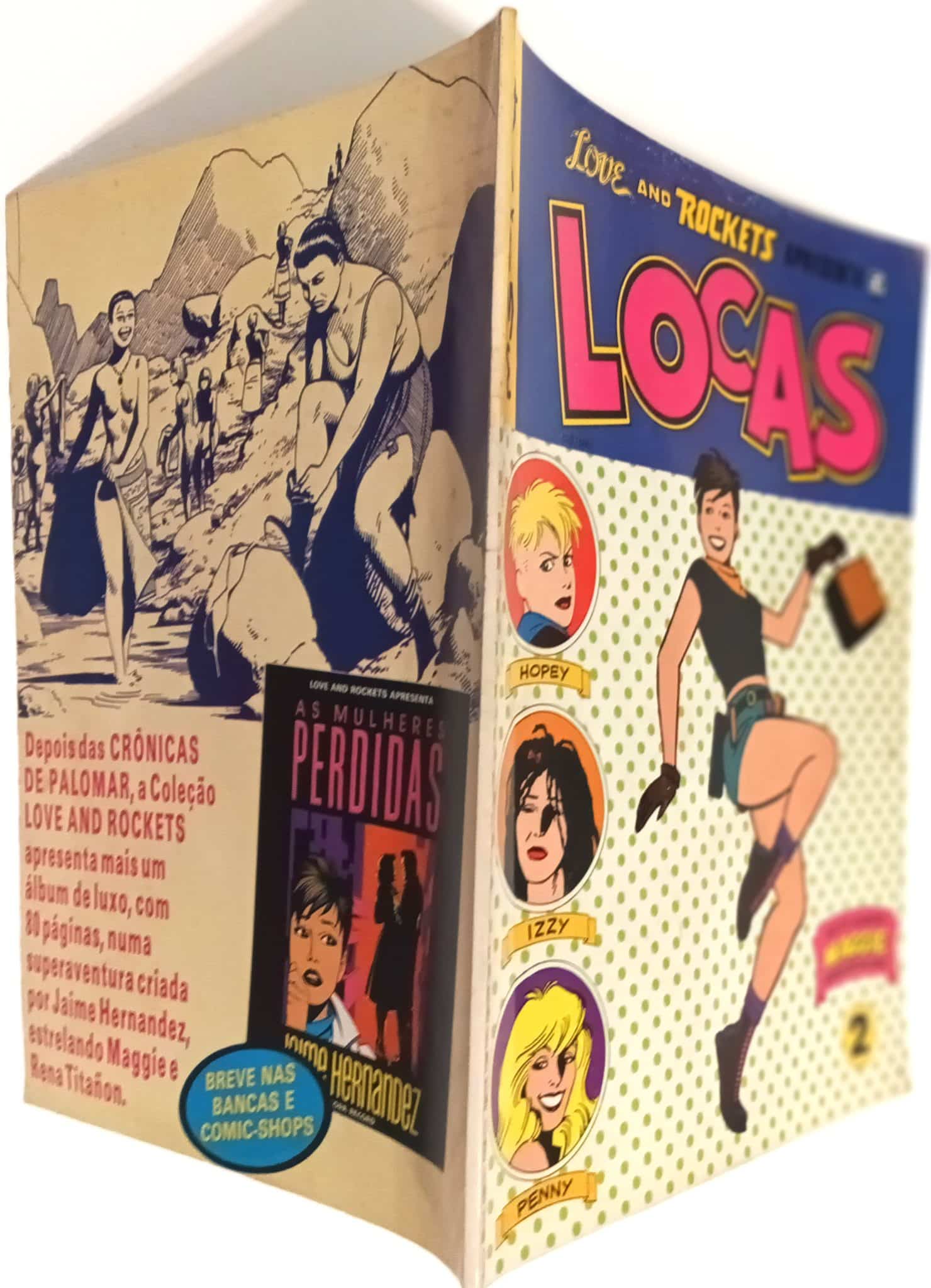 Locas nº 1 e 2, Coleção Completa, Record 1991. HQ/Gibi