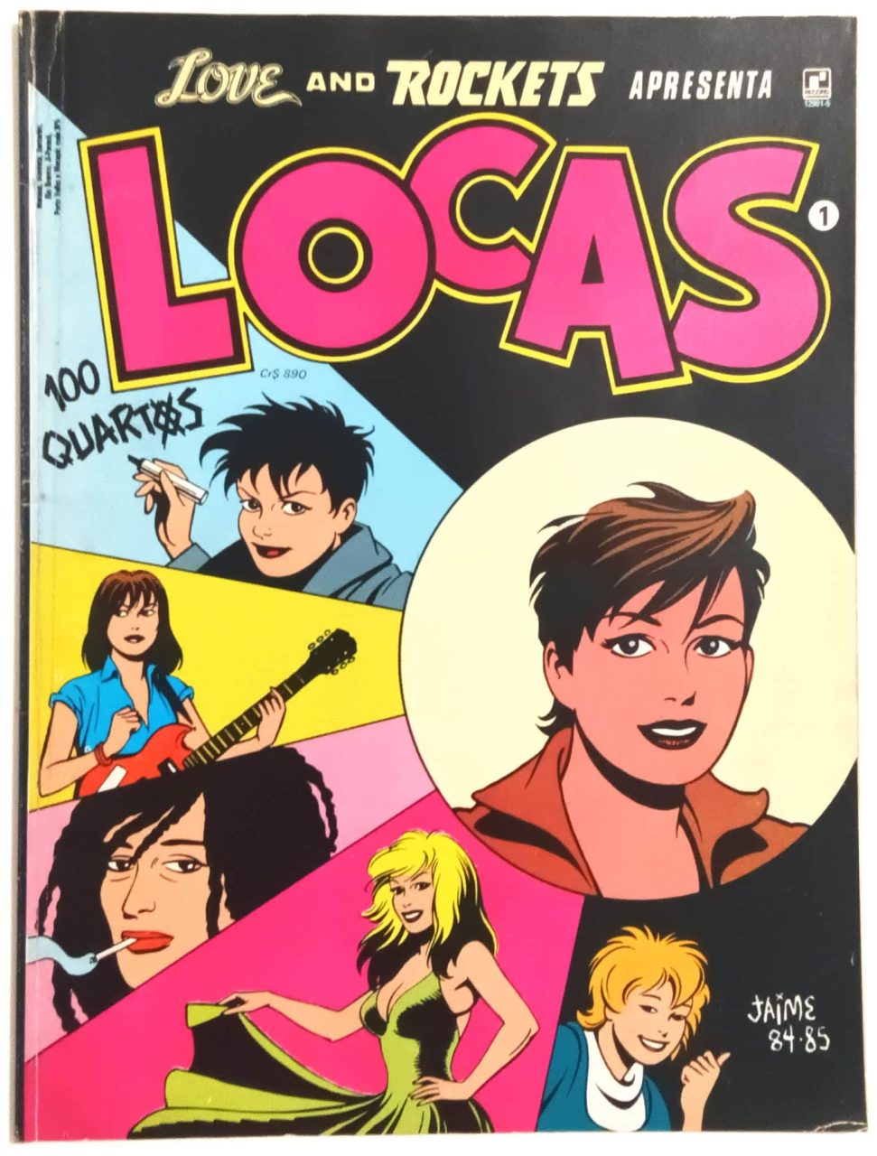 Locas nº 1 e 2, Coleção Completa, Record 1991. HQ/Gibi