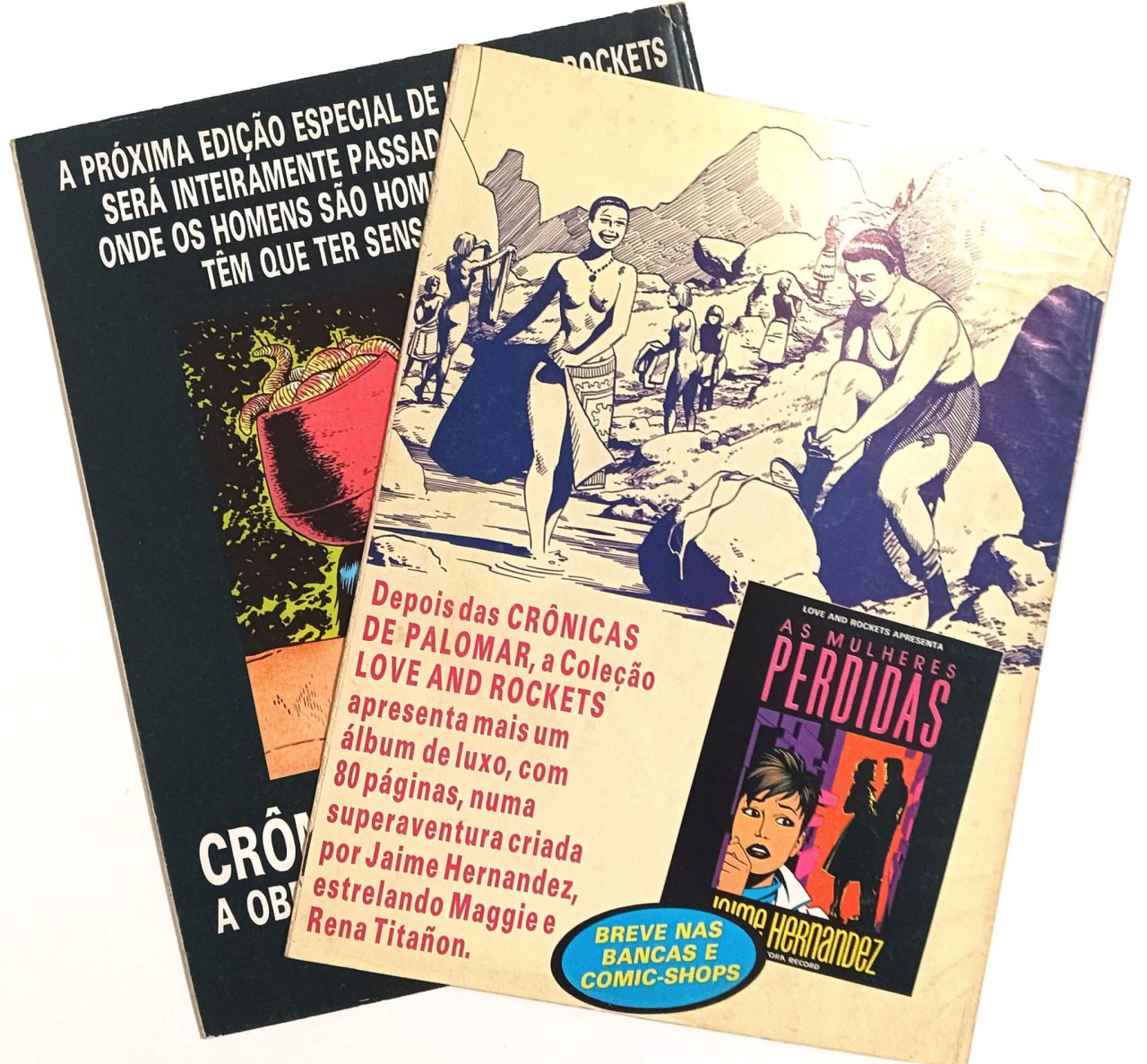 Locas nº 1 e 2, Coleção Completa, Record 1991. HQ/Gibi