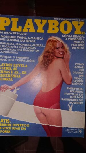 PLAYBOY EDIÇÃO DE FESTAS - SETEMBRO DE 1981