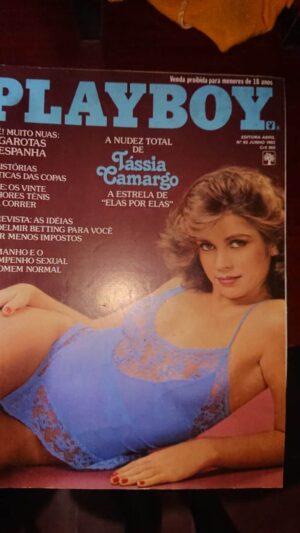 PLAYBOY TÁSSIA CAMARGO - JUNHO 1982