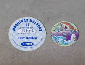 Tazo Chicle de bola Buzzy Maquinas malucas N 13