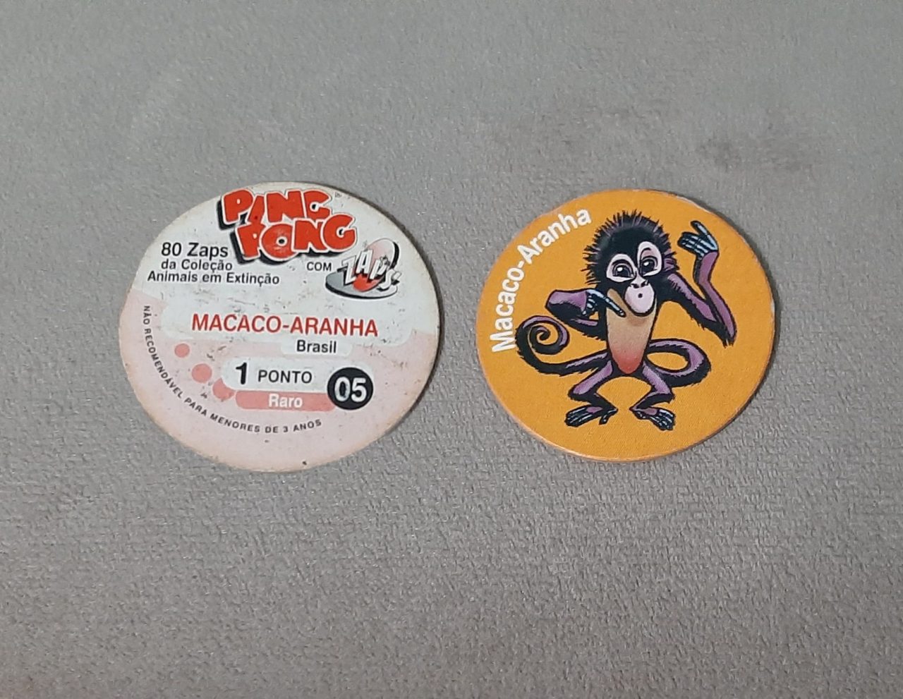 Tazo Ping Pong Animais em Extinção N 05