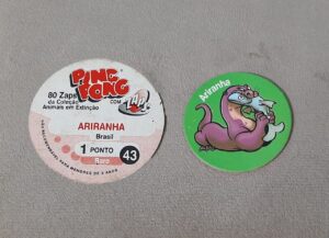 Tazo Ping Pong Animais em Extinção N 43